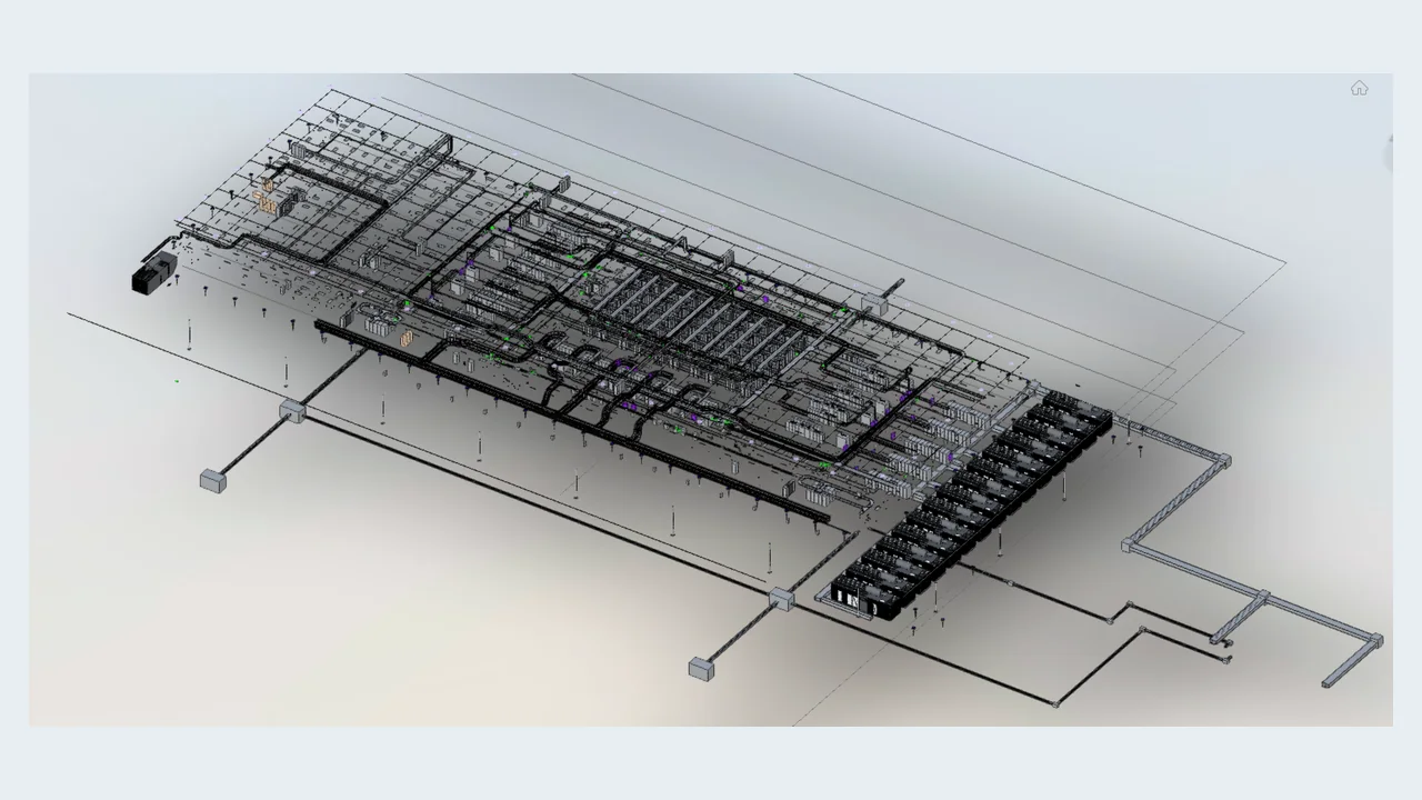 EVN-01 electrical systems design model
