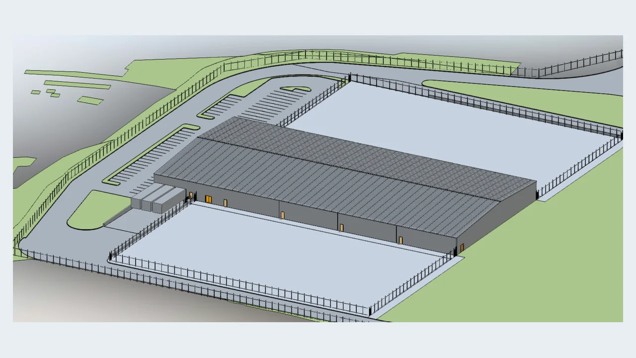 HYD-01 Ohio data center design model
